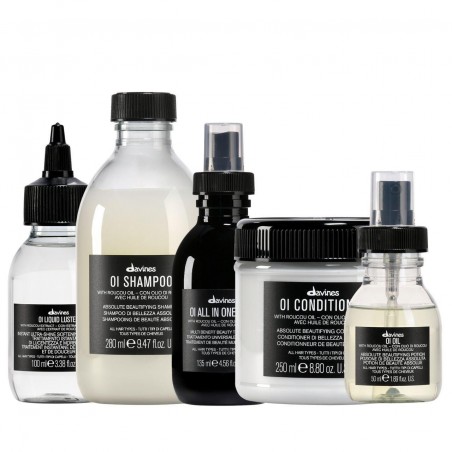 Davines Oi kit  luster100ml+shampoo 280ml+milk135ml+cond280ml+oi oil 50ml