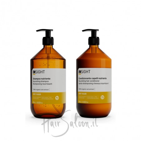 Insight Dry Hair Shampoo 900ml + Conditioner capelli nutriente 900ml