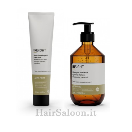 Kit Insight Anti-Frizz Shampoo 350ml + Maschera 200ml