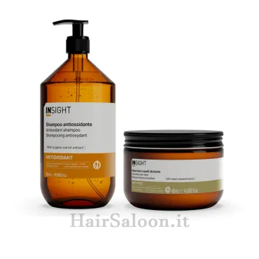 KIT Insight Antioxidant Shampoo 900ml + Maschera 400ml antiossidante