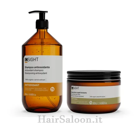 KIT Insight Antioxidant Shampoo 900ml + Maschera 400ml antiossidante