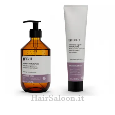 KIT Insight Damaged Shampoo 350ml + Maschera 200ml ristrutturante