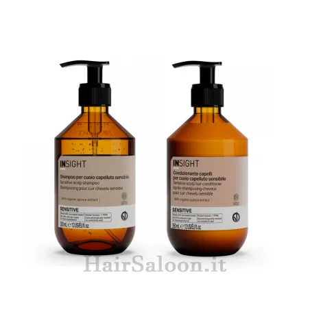 KIT Insight Sensitive Shampoo 350ml + Conditioner 350ml per cuoio capelluto sensibile