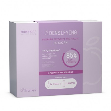 Framesi Morphosis Densifying Kit Programma Intensivo Anti-Caduta 24 Fiale + Shampoo 250 ml
