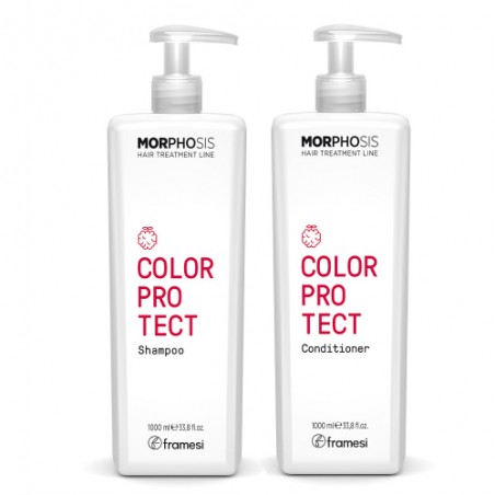 Framesi Morphosis Color Protect Kit Shampoo 1000 ml + Conditioner 1000 ml