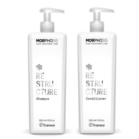 Framesi Morphosis Restructure Kit Shampoo 1000 ml + Conditioner 1000 ml